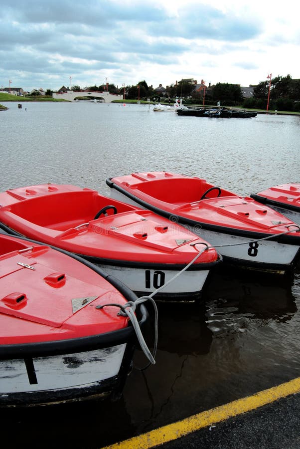 Pedal Boats stock image. Image of coast, lake, leisure 43785079