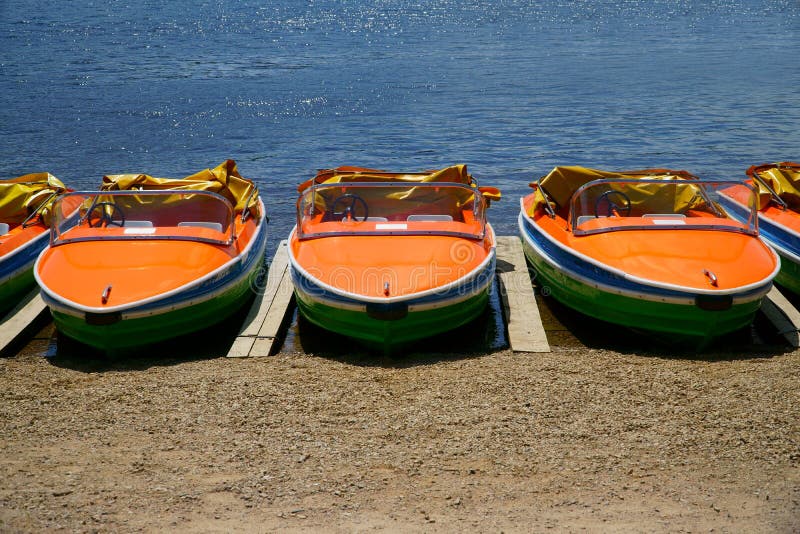 Pedal Boats Row Shore Stock Photos Free & RoyaltyFree Stock Photos from Dreamstime