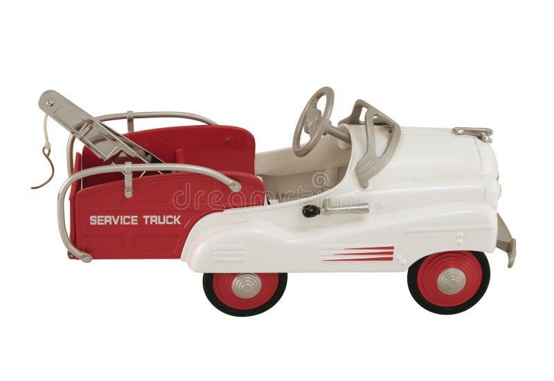 Pedal Car Tow truck stock photo. Image of antique, vintage - 2252332