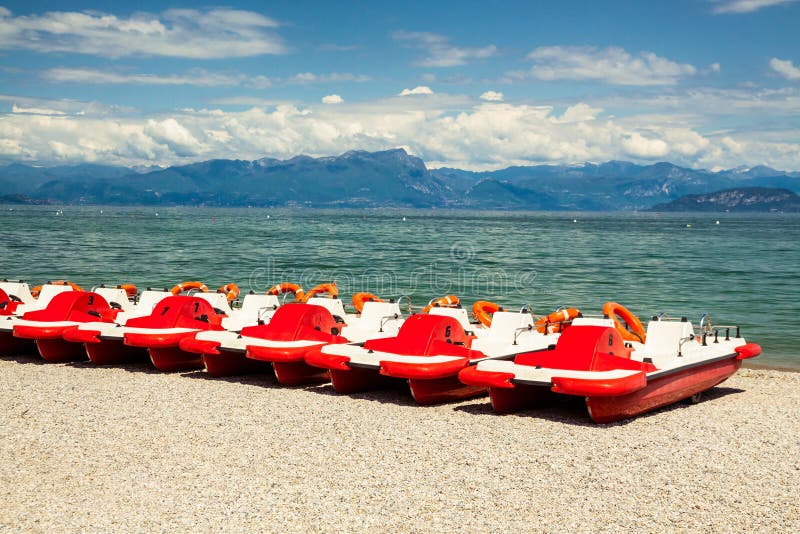 Pedalo boats