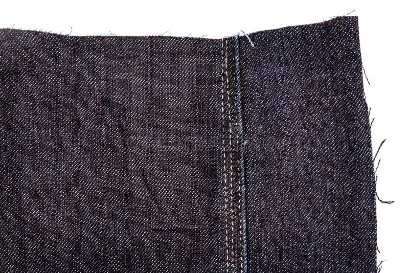 Pedazo de tela oscura de los vaqueros fotos de archivo libres de regalías