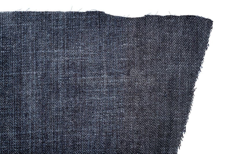 Pedazo de tela oscura de los vaqueros fotografía de archivo libre de regalías