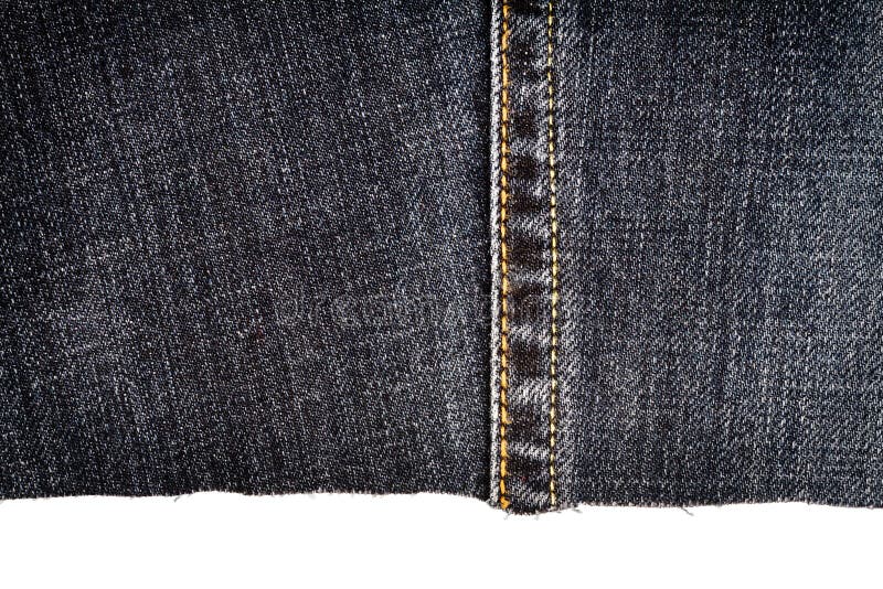 Pedazo de tela oscura de los vaqueros imágenes de archivo libres de regalías