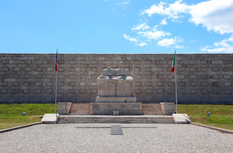 Pederobba, TV, Italy - June 23, 2019: French Military Cemetery Editorial  Stock Photo - Image of france, architecture: 158177778