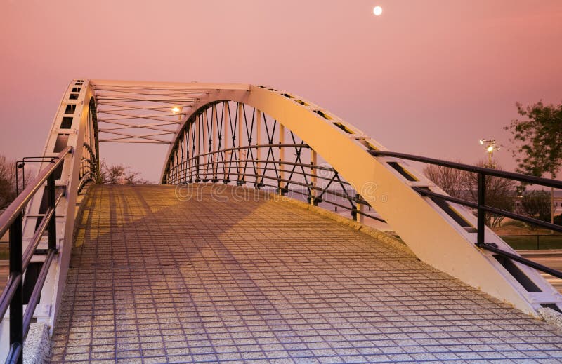 Pedestrian Bridge over Lake Shore Drive