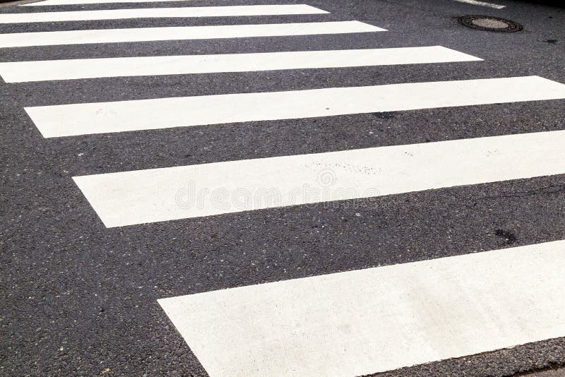 Pedestrian crossing marked