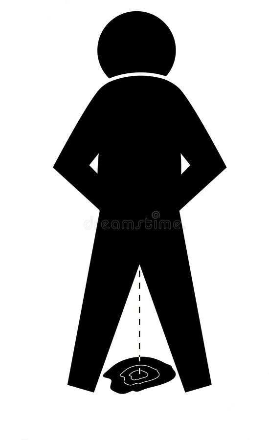 Peeing Man Stock Illustration Illustration Of Relief