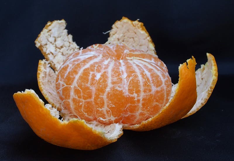 Peeled Satsuma Orange stock image. Image of juicy, sweet 32327977