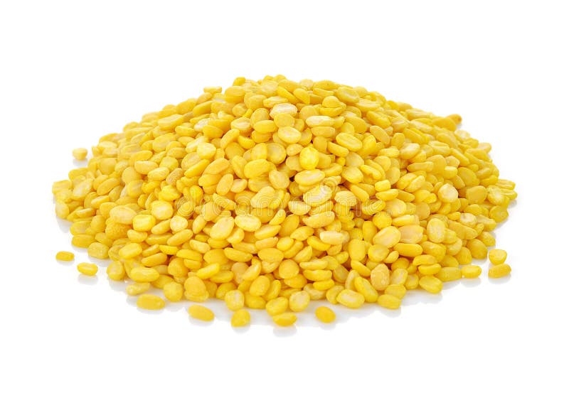 Peeled split mung bean stock image. Image of grain, plant 58545947