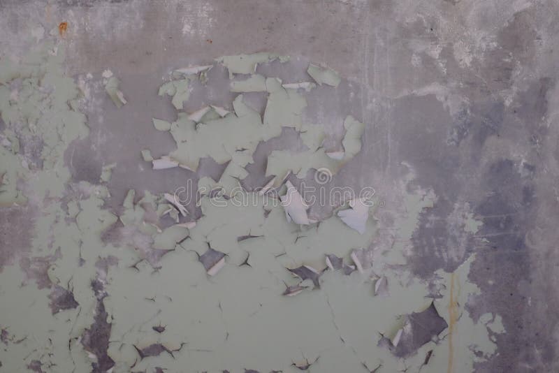 Peeling Paint on a Concrete Wall. Rough Wall Stock Photo Image of