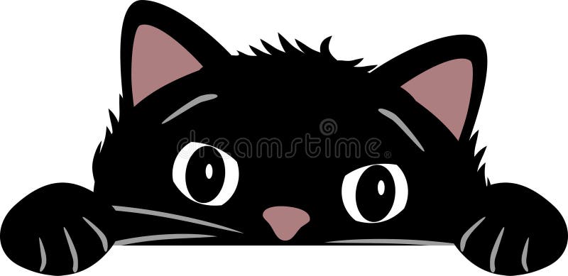 Cartoon Peeping Cat Stock Illustrations – 223 Cartoon Peeping Cat Stock ...