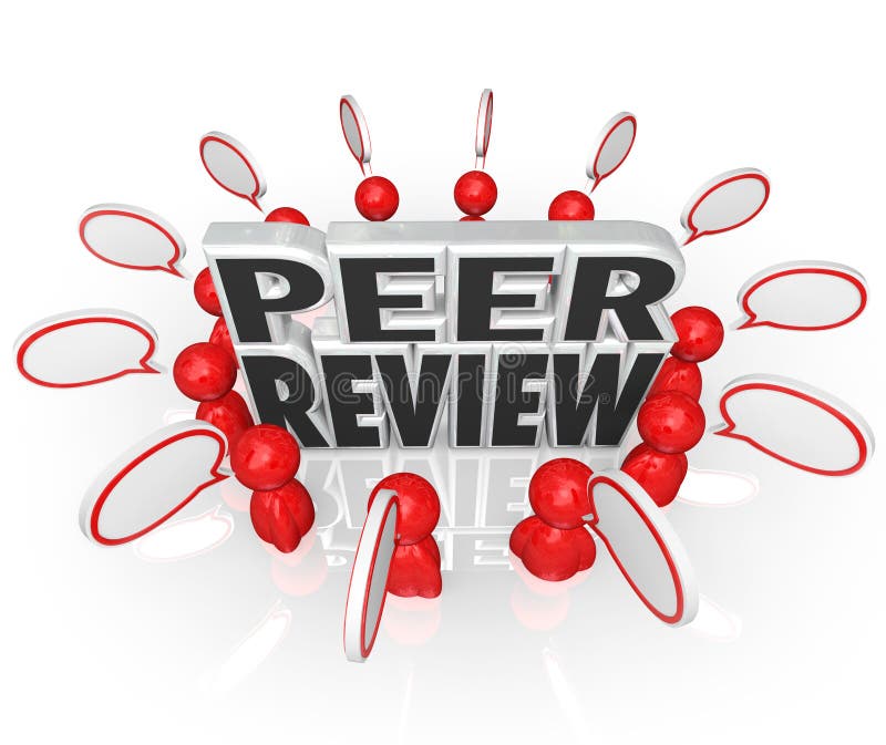 Peer Review People Comments Evaluation Assessment Words Stock