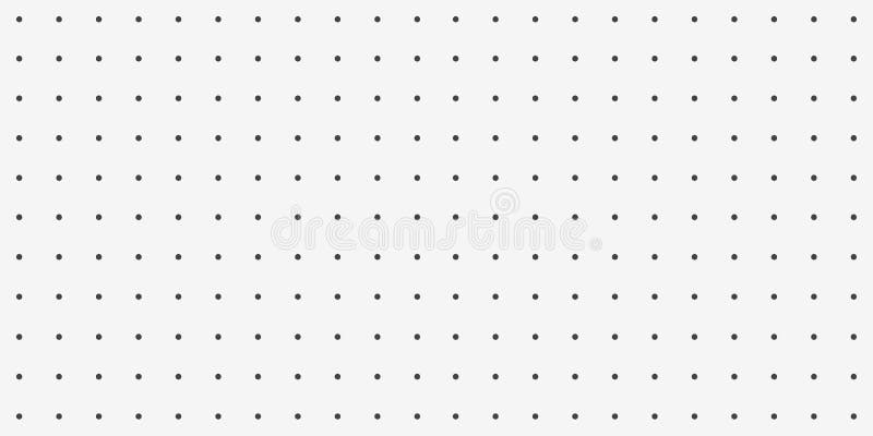 Peg board perforated texture background material with round holes pattern board vector illustration.