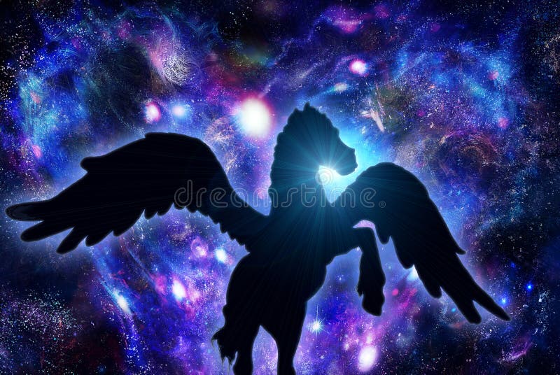 Pegasus ilustração stock Pegasus ilustração stock
