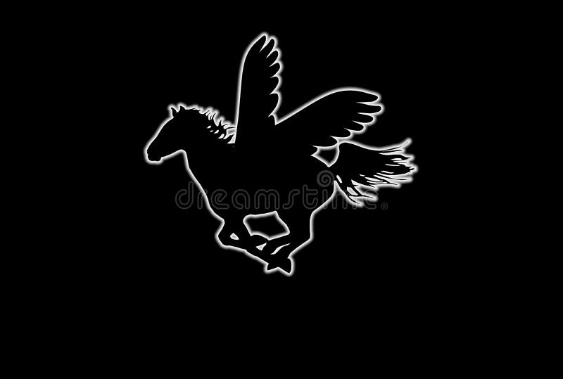 Pegasus ilustração do vetor Pegasus ilustração do vetor