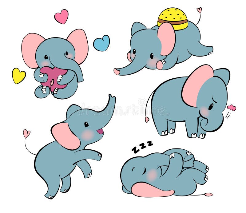 Pegatina Emocional Con Elefante Lindo. Estilo Kawaii. Emoticono De Dibujos Animados Con Elefantes En Diferentes Estados De ánimo. Ilustración del Vector - Ilustración de arte, feliz: 234787559 Pegatina Emocional Con Elefante Lindo. Estilo Kawaii. Emoticono De Dibujos Animados Con Elefantes En Diferentes Estados De ánimo. Ilustración del Vector - Ilustración de arte, feliz: 234787559