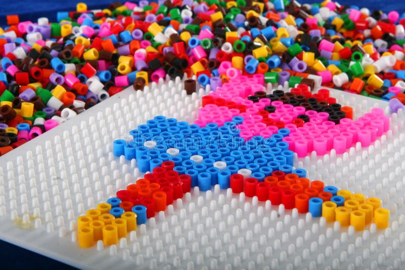 Pegboard and Beads Craft