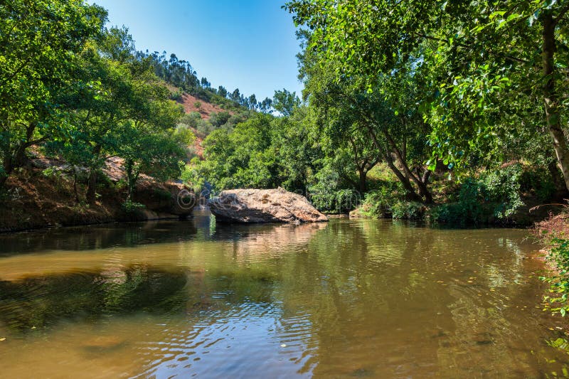 Pego das pias alentejo πορτογαλία στοκ εικόνες