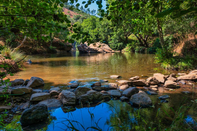 Pego das pias alentejo πορτογαλία στοκ φωτογραφία με δικαίωμα ελεύθερης χρήσης