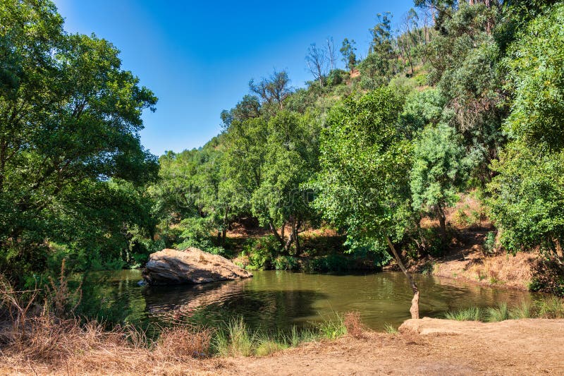 Pego das pias alentejo πορτογαλία στοκ φωτογραφίες με δικαίωμα ελεύθερης χρήσης