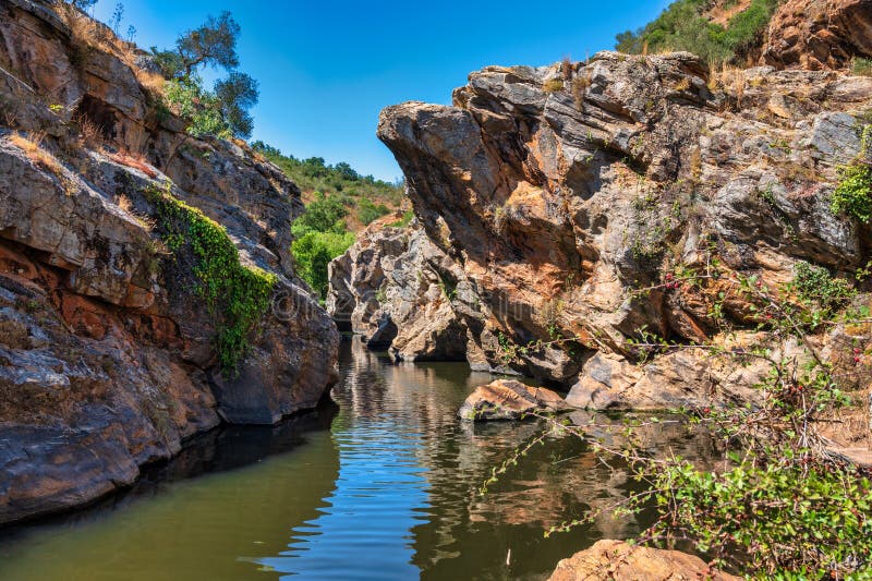 Pego das pias alentejo πορτογαλία στοκ φωτογραφίες