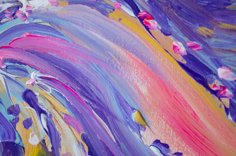 Peinture acrylique tirée par la main Fond d'art abstrait Peinture acrylique sur la toile Texture de couleur Fragment d'illustrati photographie stock libre de droits Peinture acrylique tirée par la main Fond d'art abstrait Peinture acrylique sur la toile Texture de couleur Fragment d'illustrati photographie stock libre de droits