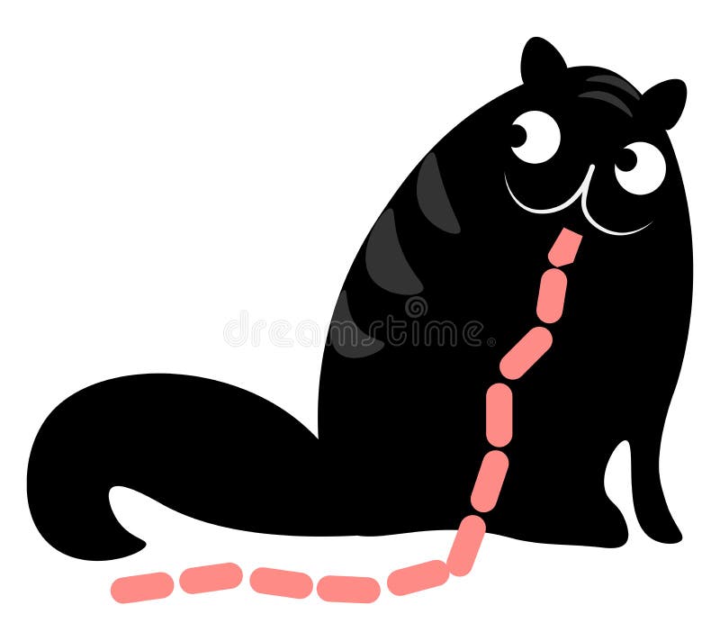 Peinture D Un Chat Noir Mangeant Des Saucisses Vectorielles Ou Illustration Couleur Illustration De Vecteur Illustration Du Beau Mignon Peinture D Un Chat Noir Mangeant Des Saucisses Vectorielles Ou Illustration Couleur Illustration De Vecteur Illustration Du Beau Mignon