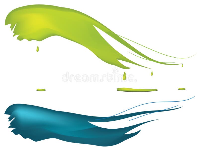 Peinture d'éclaboussure illustration libre de droits Peinture d'éclaboussure illustration libre de droits