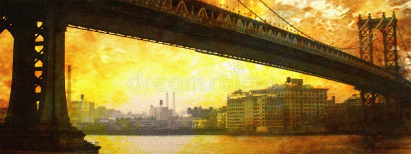 Peinture de pont de NYC