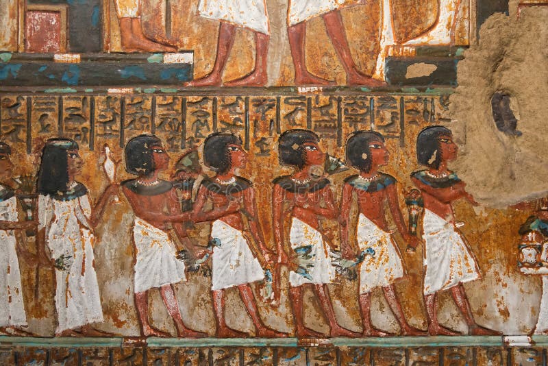  Peinture  Murale gyptienne Antique  Photo stock Image du 