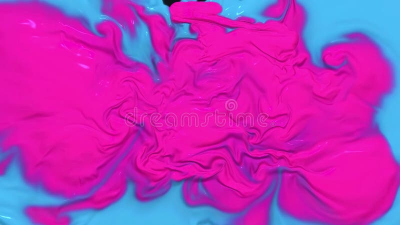 Peinture à l'huile colorée abstraite fond animé illustration libre de droits