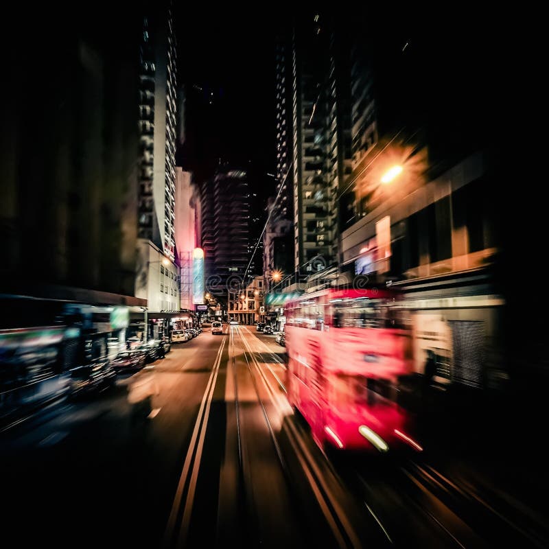 Peisaj urban cu zgârie-nori. hong Kong royalty free stock photos