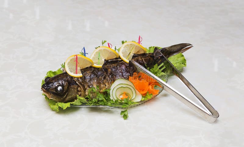 Peixes enchidos imagens de stock royalty free Peixes enchidos imagens de stock royalty free