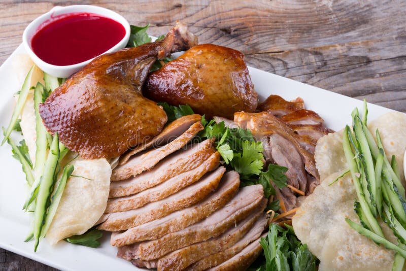 Peking duck dish stock image. Image of roasted, expensive 92987503