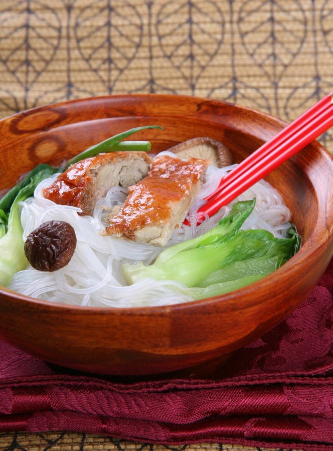Peking Duck Noodle Soup stock photo. Image of dinner, food - 7270660