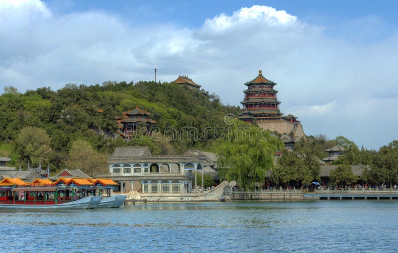 Peking (Peking), China â Sommer-Palast lizenzfreies stockfoto Peking (Peking), China â Sommer-Palast lizenzfreies stockfoto