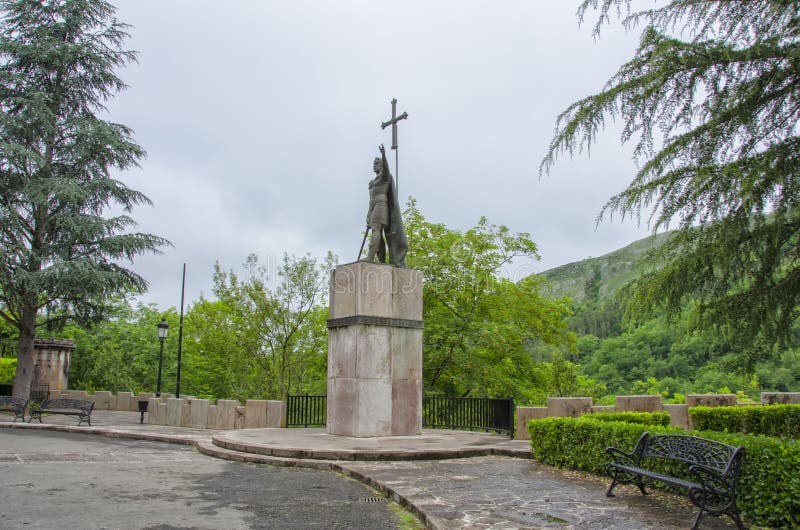 Pelayo in covadonga,spain