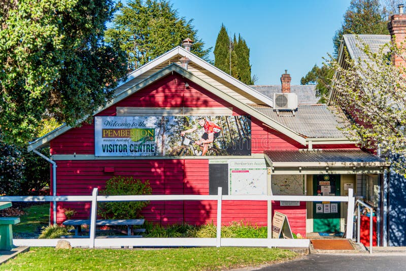 Pemberton Visitor Centre at Pemberton WA Editorial Photo Image of