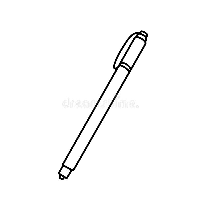 Marker Pen for Children and School Stock Vector - Illustration of markers,  isolated: 232167163