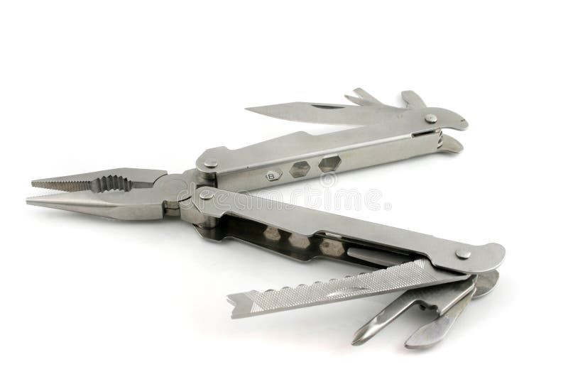 Multi purpose pen knife stock image. Image of white, hobby 3889785