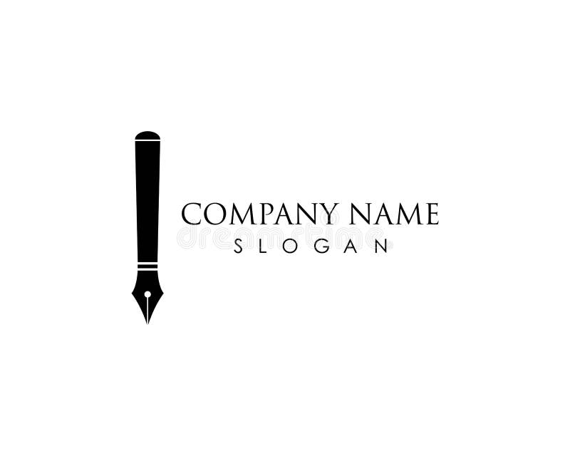 Pen logo vector stock vector. Illustration of black 137000251