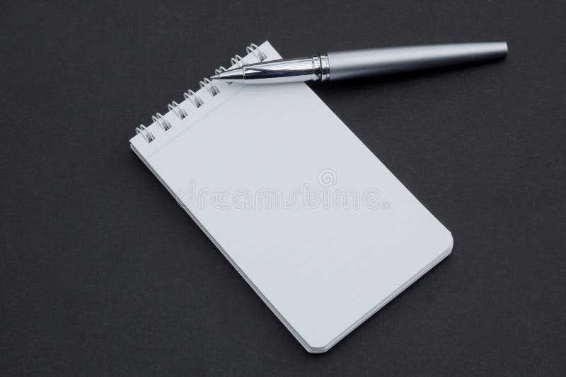 Pen and notepad