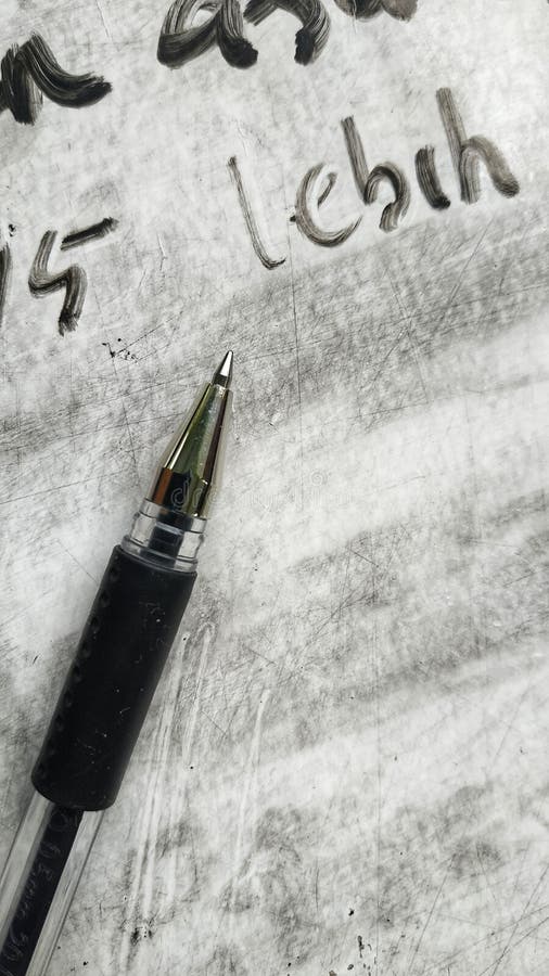 Pen and study make easy to learn stock photos