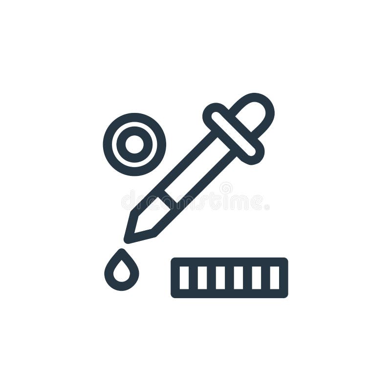 Pen tool icon vector from designing concept. Thin line illustration of pen tool editable stroke. pen tool linear sign for use on stock illustration