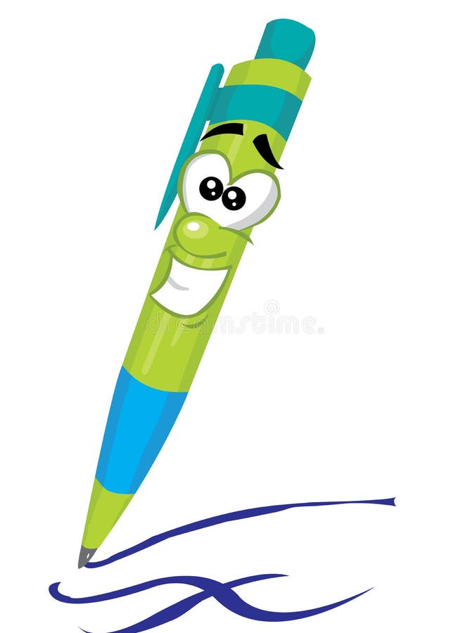 Pen stock vector. Illustration of correspondence, letter - 48764332 Pen stock vector. Illustration of correspondence, letter - 48764332