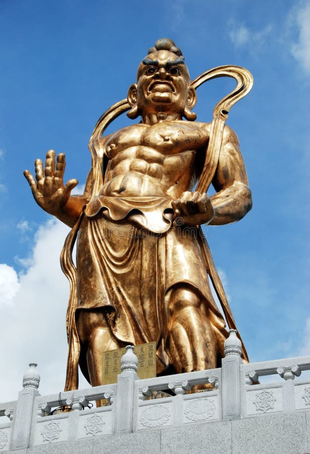 Penang, Malasia: Estatua del guerrero