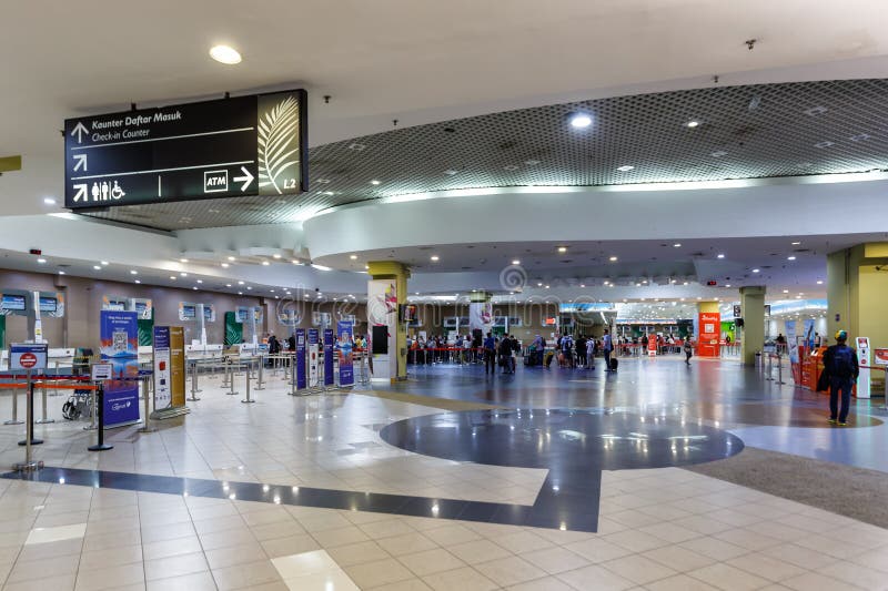Penang pen terminal w międzynarodowym porcie lotniczym w malezji