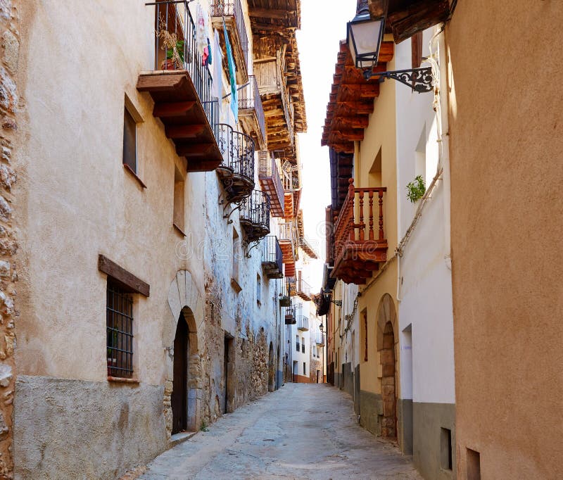 Penarroya de Tastavins in Teruel Spain village