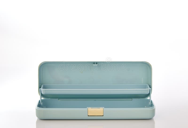 Pencil box stock image. Image of education, object, simple 73779191