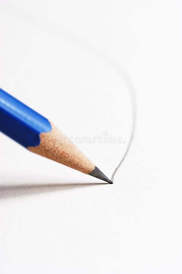 Pencil Drawing Line Royalty Free Stock Image - Image: 860686